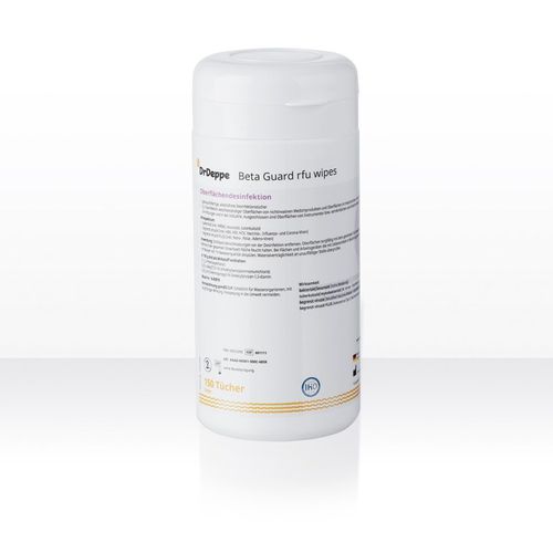 Toallita limpiadora para suelos y superficies - Beta Guard rfu  - Laboratorium Dr. Deppe - lote de 150