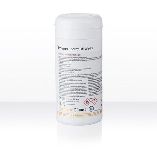Toallita limpiadora para suelos y superficies - Spray Off  - Laboratorium Dr. Deppe - lote de 150