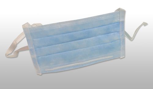 Mascarilla de protección semimáscara - 9901 - Medegen Medical Products - para adulto / caja de 50 / azul