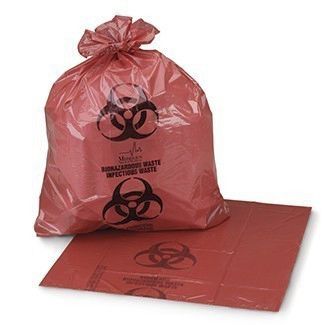 Bolsa de envasado para productos peligrosos - 50-40 - Medegen Medical Products - para residuos de servicios médicos
