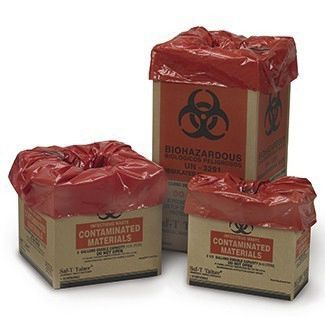 Contenedor de desechos - 10-2011 - Medegen Medical Products - para riesgo biológico / biológico