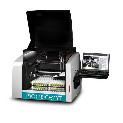 Sistema de preparación de muestras totalmente automatizado - Monocent Inc - de laboratorio / ELISA / de mesa