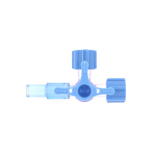 Conector para perfusión con grifo - PA0779-02G - Muroplás - Indústria de Plásticos, S.A. - en T