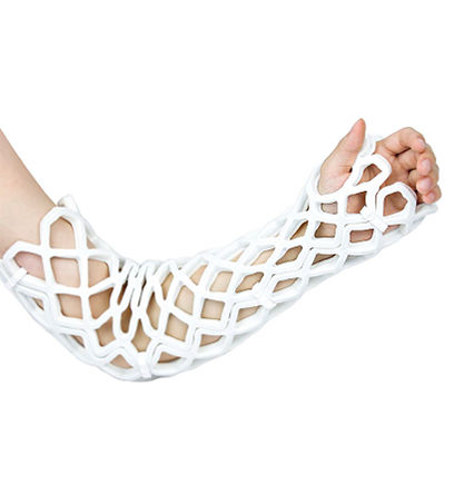Férula para antebrazo - CM-0 series - openM - a medida / impermeable / con orificio para el dedo pulgar