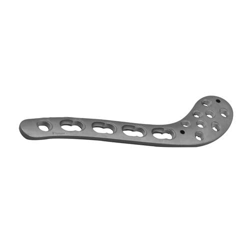 Placa de compresión para clavícula - O5521903 - Ortimplant - porción distal / bloqueada / metálica