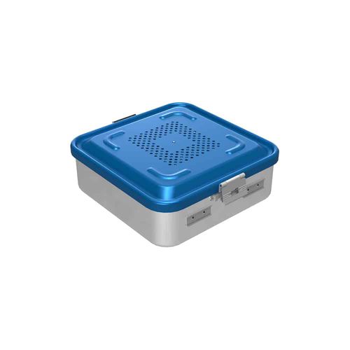 Contenedor de esterilización para instrumental - O 810.08 - Ortimplant - de aluminio / de acero inoxidable / de plástico