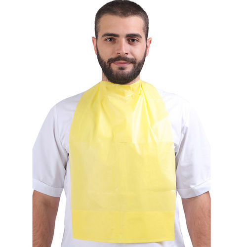 Babero médico desechable - Podima Medikal - para adulto / azul / amarillo