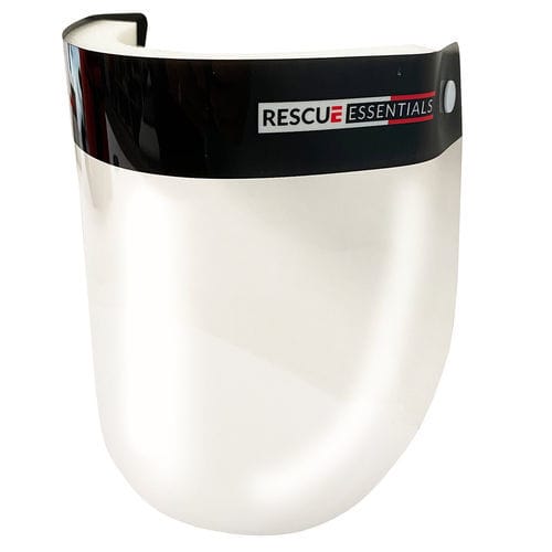 Pantalla facial máscara integral - 50-0180x - Rescue Essentials - para adulto / unisex / caja de 10