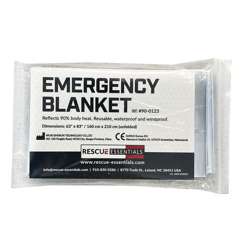 Manta de emergencia - 90-0123 - Rescue Essentials - calefactada