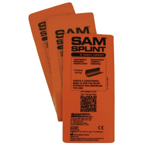 Férula de emergencia mano - SAM  - Rescue Essentials - semirrígida / de pierna / set de férulas