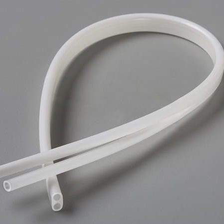 Tubo para la fabricación de dispositivos médicos - Trelleborg Sealing Solutions Germany GmbH - de silicona / recto / flexible