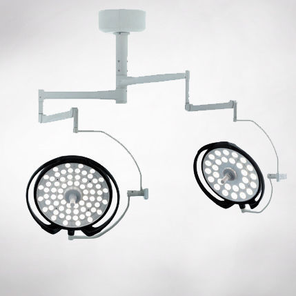 Lámpara cialítica de techo - CL-62D - Üzümcü Hospital Equipment - LED / 2 brazos / 96