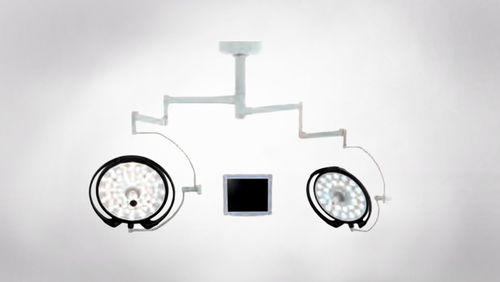 Lámpara cialítica de techo - CL-660 CM - Üzümcü Hospital Equipment - LED / 2 brazos / 96