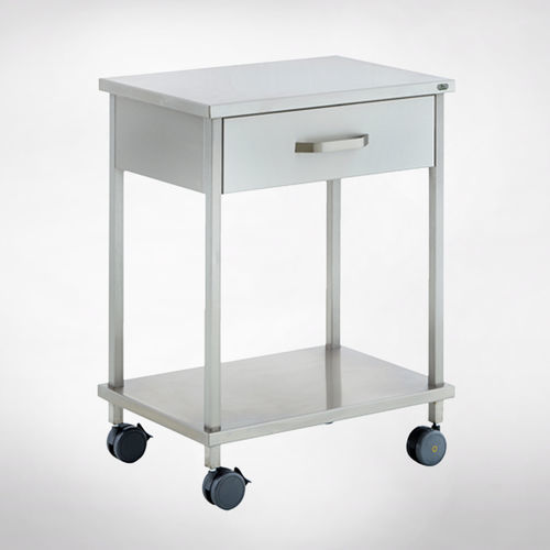 Carro para instrumental - 24112 - Üzümcü Hospital Equipment - móvil