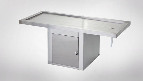 Mesa de lavado de cadáveres - MG20.10 - Üzümcü Hospital Equipment - rectangular / de acero inoxidable