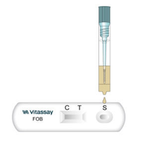 Prueba rápida de FOB - VITASSAY HEALTHCARE S.L. - de sangre oculta en heces / de cáncer colorrectal / de oncología