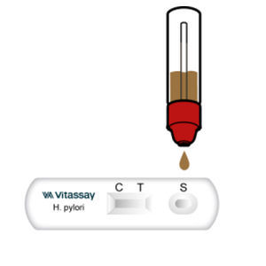 Prueba rápida para enfermermedades infecciosas - VITASSAY HEALTHCARE S.L. - para antígenos / Helicobacter pylori / de heces