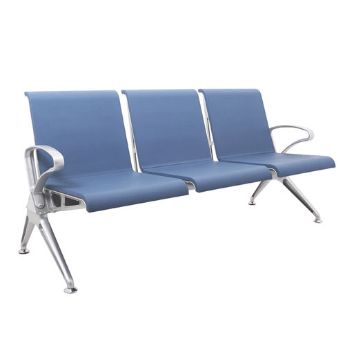 Asiento con estructura modular para sala de espera - SJ9078 - Foshan Oshujian Furniture Manufacturing Co., Ltd - con reposabrazos / con respaldo alto / 3 plazas