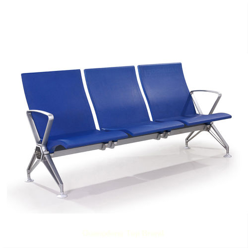 Asiento con estructura modular para sala de espera - SJ9063 - Foshan Oshujian Furniture Manufacturing Co., Ltd - con reposabrazos / con respaldo alto / 3 plazas