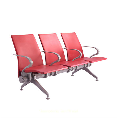 Asiento con estructura modular para sala de espera - SJ9062 - Foshan Oshujian Furniture Manufacturing Co., Ltd - con reposabrazos / con respaldo alto / 3 plazas