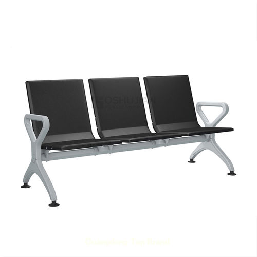 Asiento con estructura modular con reposabrazos -  SJ9073 - Foshan Oshujian Furniture Manufacturing Co., Ltd - con respaldo alto / 3 plazas / para 2 personas