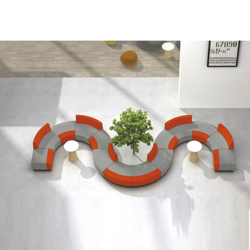 Sofá para consulta médica - SJ5201 - Foshan Oshujian Furniture Manufacturing Co., Ltd - para 2 personas / 3 plazas / 4 plazas