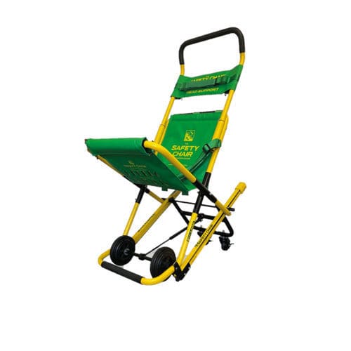 Silla de evacuación salvaescaleras - EV-4000 - Safety Chair International - plegable / con ruedas / para personas con movilidad reducida