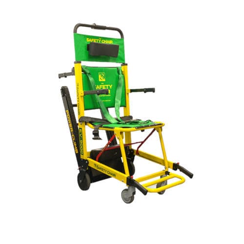 Silla de evacuación salvaescaleras - EV-9000 - Safety Chair International - plegable / con ruedas / para personas con movilidad reducida