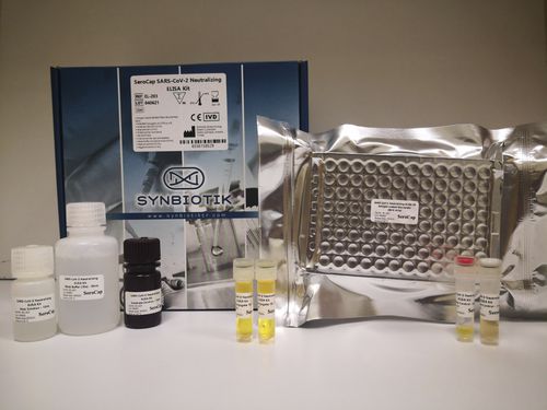 Kit ELISA - EL203   - Synbiotik Biotechnology - para COVID-19 / de inmunidad / de anticuerpos neutralizantes