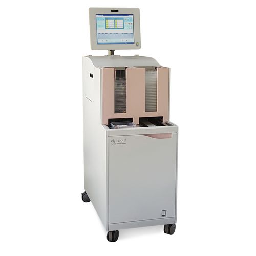 Etiquetadora para tubos de laboratorio - olpaso.1 - Olpaso Corporation - automática / de códigos de barras
