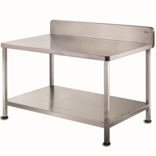 Mesa de trabajo - ST - Palakkad Surgical Industries - rectangular / de acero inoxidable