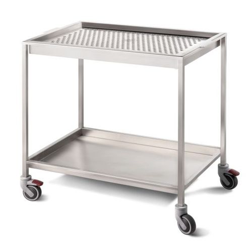 Carro médico - Palakkad Surgical Industries - para objetos esterilizados / para cámara de esterilización / para instrumental