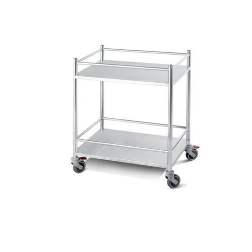 Carro médico - Palakkad Surgical Industries - para objetos esterilizados / para instrumental / para transporte