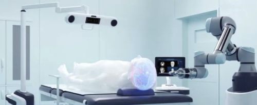 Robot de cirugía para biopsia - Aimooe Technology - para neurocirugía