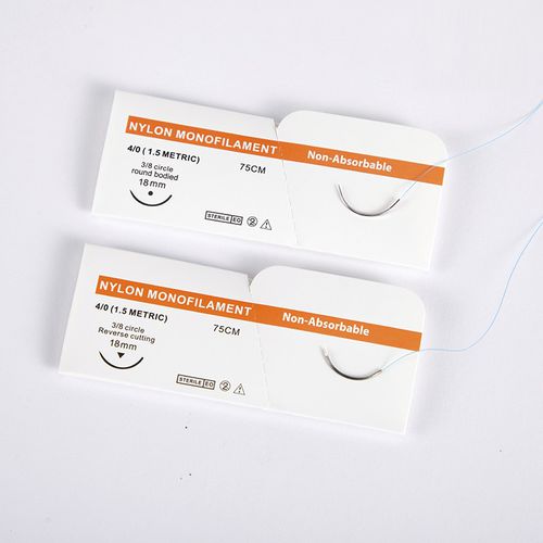Hilo de sutura no reabsorbible - Nylon - Juneland - cirugía oral