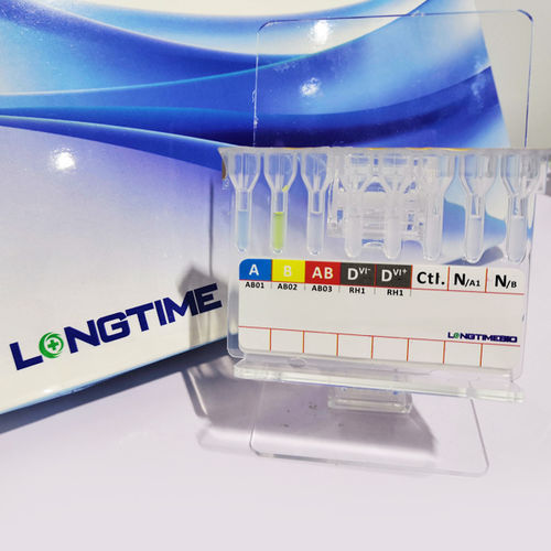 Kit de prueba de agrupamiento sanguíneo - MGC - Hubei Longtime Biological Technology Co., Ltd. - de serología / clínico / de sangre