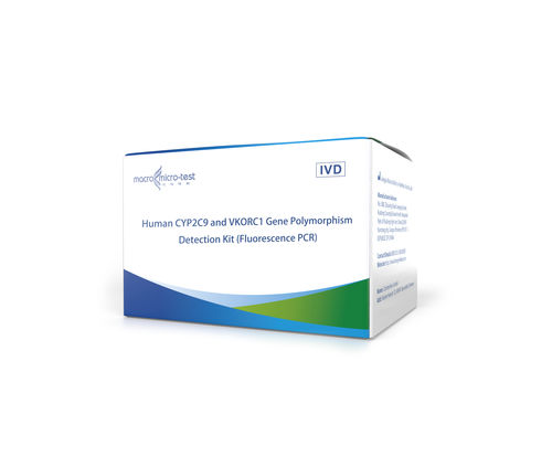 Kit de prueba para mutaciones genéticas - HWTS-GE014A - Jiangsu Macro micro-test Medical Technology - de sangre total / para RT-PCR / por fluorescencia