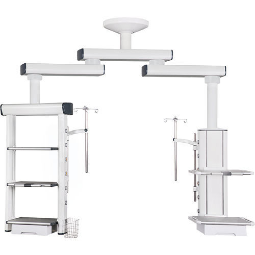 Brazo doble de distribución de techo - SX-211 - Jiangsu Suxin Medical Equipment - para quirófano / articulado / rotativo