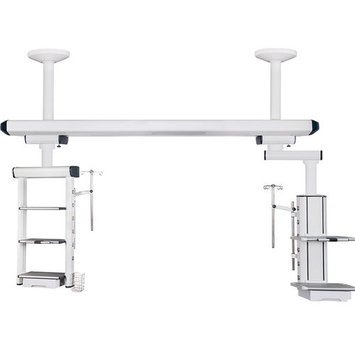 Brazo doble de distribución de techo - SX-215 - Jiangsu Suxin Medical Equipment - para quirófano / rotativo / 2 brazos