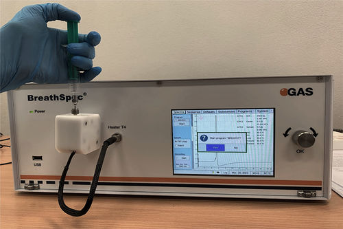 Sistema de cromatografía para el diagnóstico de cánceres - Novo Technologies - en fase gaseosa / de movilidad iónicas / para la investigación