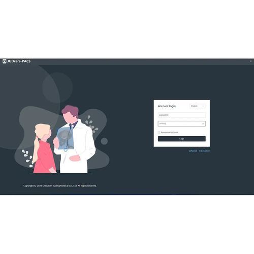 PACS para imágenes médicas - Shenzhen Juding Medical Equipment Co.,Ltd. - basado en web / médico
