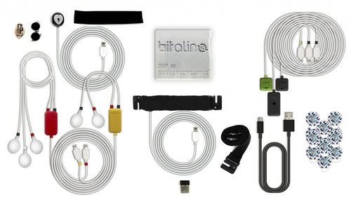 Sistema de adquisición de bioseñales de formación - PsychoBIT - PLUX - Wireless Biosignals, SA - Bluetooth