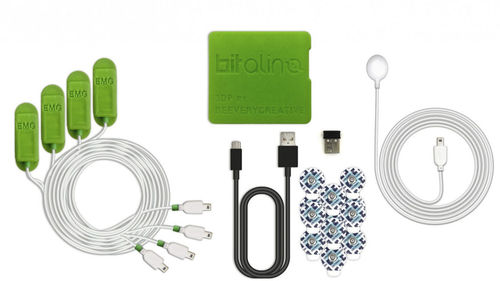 Sistema de adquisición de bioseñales de formación - MuscleBIT - PLUX - Wireless Biosignals, SA - Bluetooth