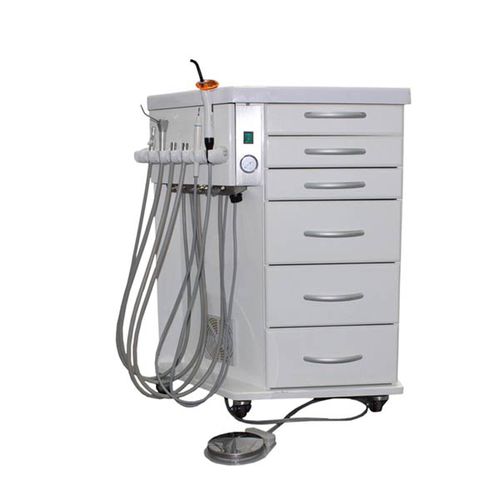 Unidad dental móvil - UM-P211 - Tangshan UMG Medical Instrument - con portainstrumentos