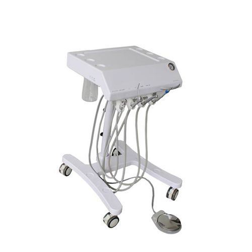 Unidad dental móvil - UM-P301 - Tangshan UMG Medical Instrument - con portainstrumentos
