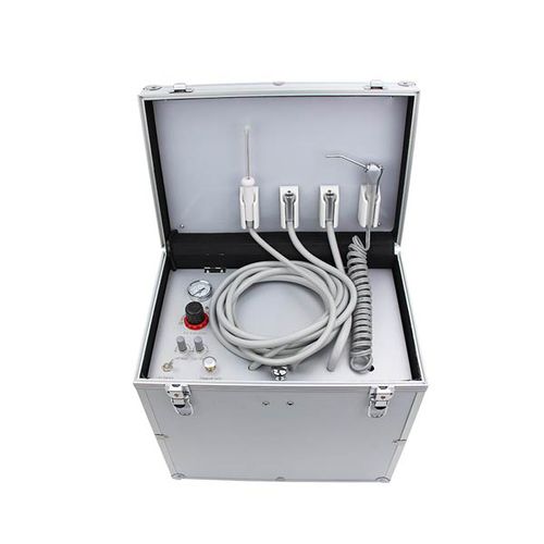 Unidad dental portátil - BD-402 - Tangshan UMG Medical Instrument - con portainstrumentos / con luz LED