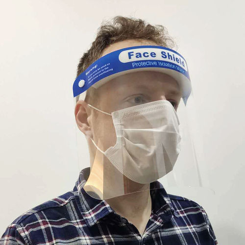 Pantalla facial azul - Tangshan UMG Medical Instrument - blanca / verde / médica