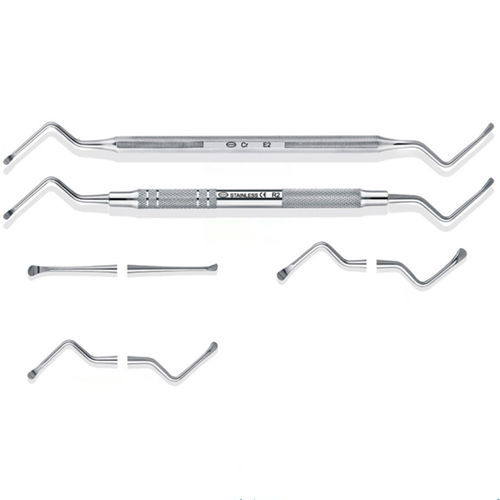 Cureta de huesos - KBC2 - Tangshan UMG Medical Instrument - para cirugía / apta para autoclave / doble