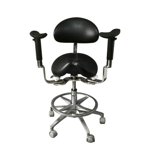 Taburete para odontología - SV045 - Tangshan UMG Medical Instrument - con respaldo / con reposapiés / con reposabrazos