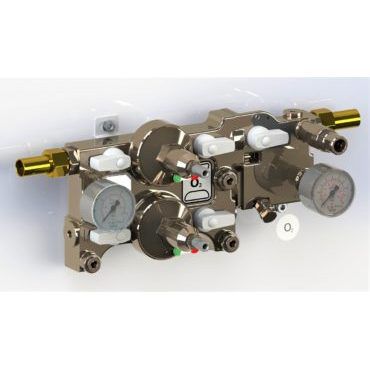 Regulador de vacío sobre riel - Gaz Systemes - doble